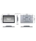 Soncci 18.5-inch Industrial Monitor A185WR/WZ/WG - Image 5