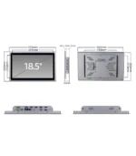 Soncci 18.5inch Industrial Panel PC D185WR - Image 3