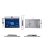 Soncci 21.5inch Industrial Panel PC D215WR - Image 3