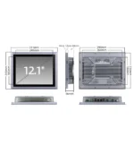 Soncci 12.1inch Industrial Panel PC K121SR - Image 3