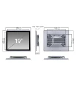Soncci 19inch Industrial Panel PC K190SR - Image 3