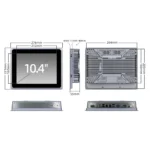 Soncci 10.4inch Industrial Panel PC K104SR - Image 3